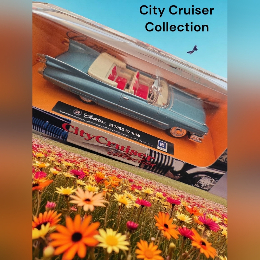 Vintage City Cruiser Collection Cadillac Series 62 1959 new 1:43 die-cast car